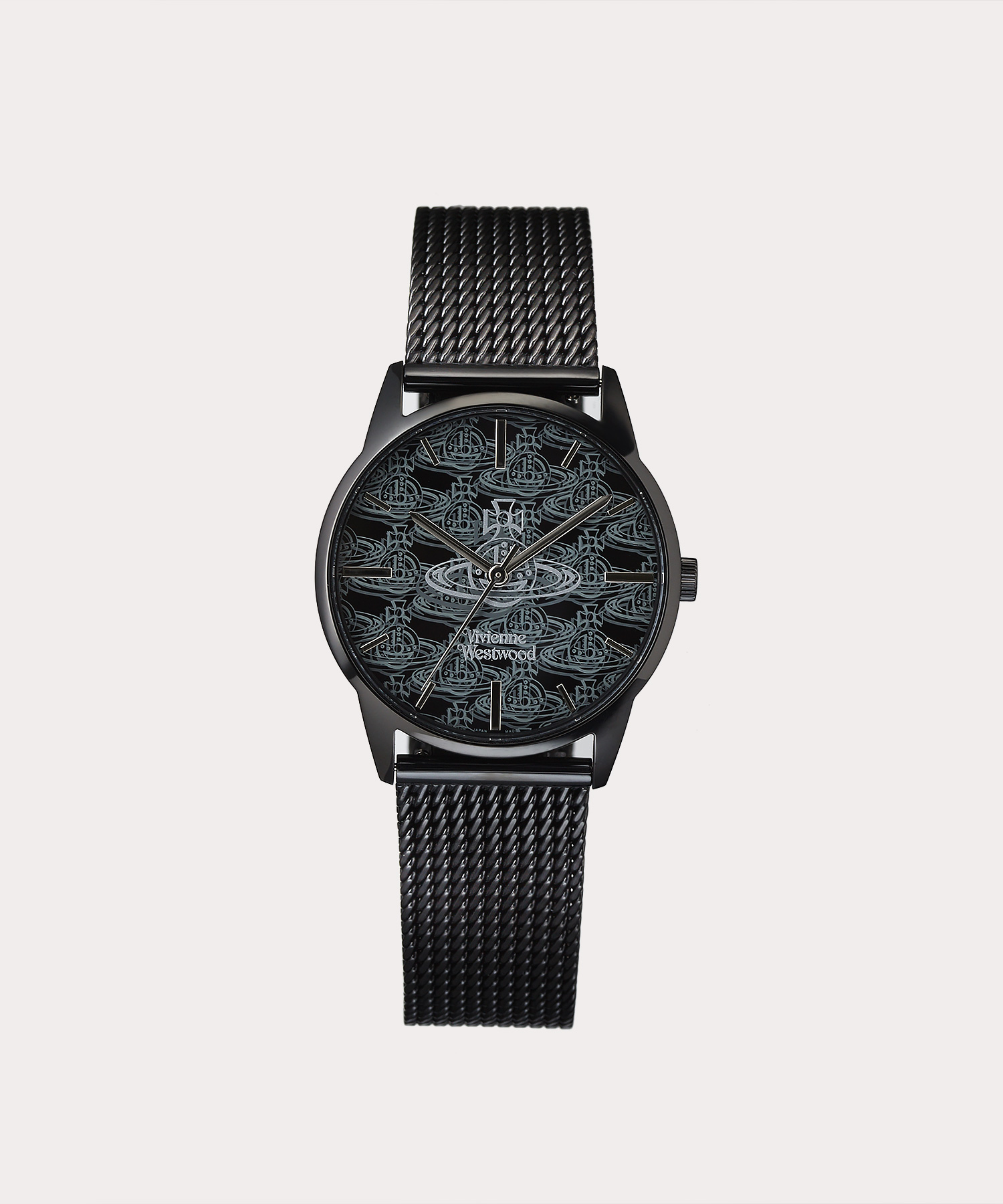 FLAT WATCH ウォッチBK 【最新入荷】 ヴィヴィアンウエストウッド WORLD ORB ウォッチSV 金属ベルト