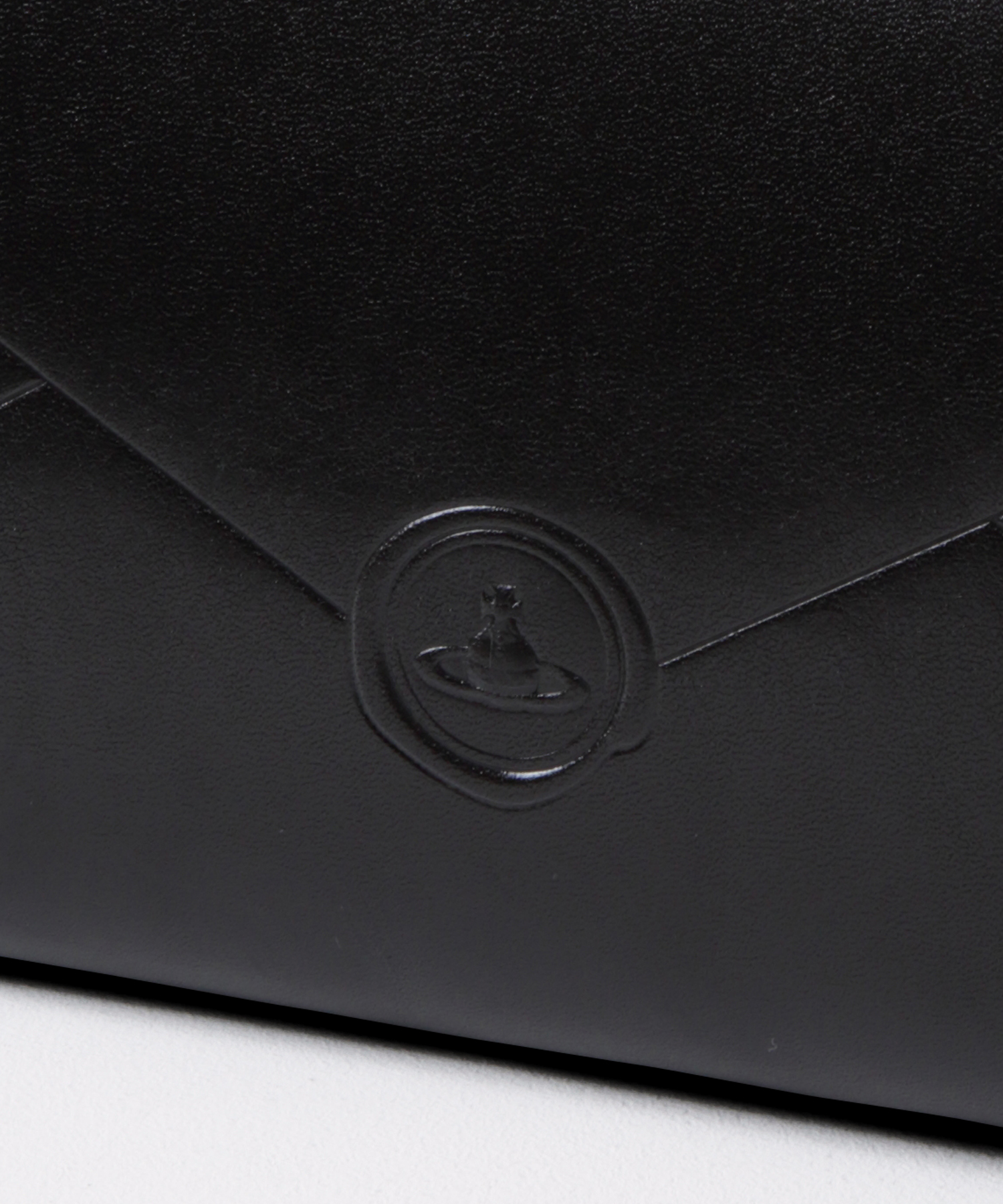 エンベロープ ラウンドファスナー長財布(ブラック)（メンズ）（VWK365 