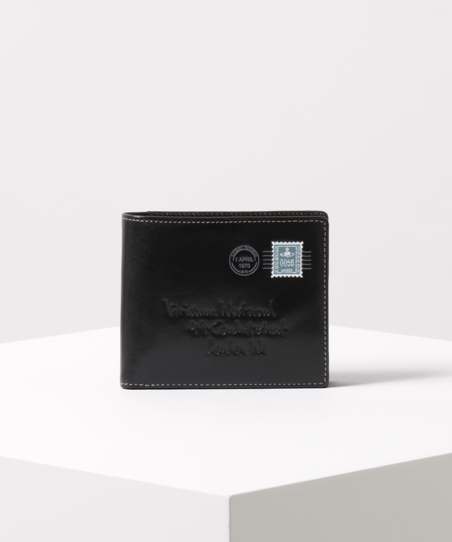 Vivienne Westwood ヴィヴィアン 二つ折り財布 ミニ財布 黒