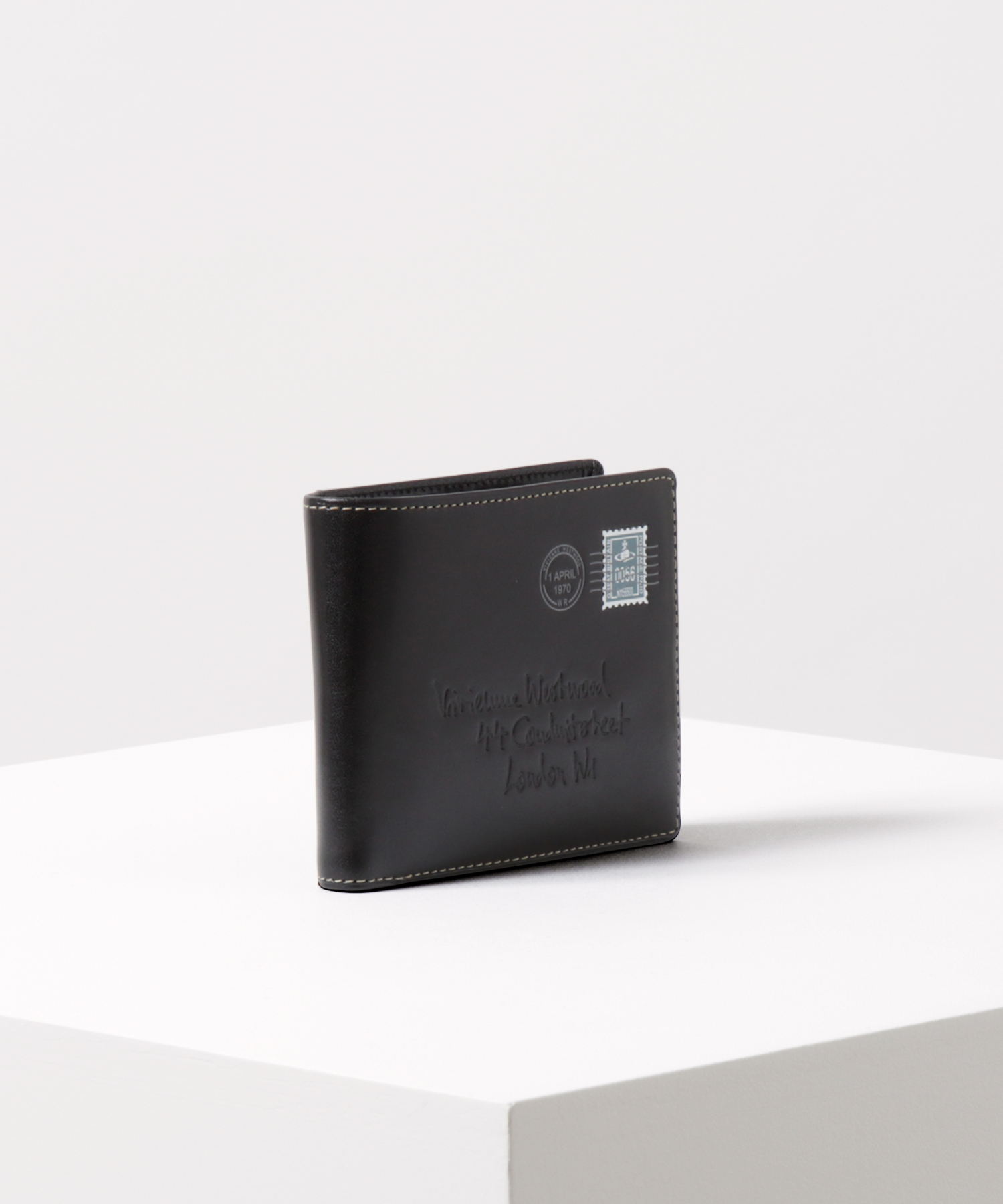 エンベロープ 二つ折り財布(ブラック)（メンズ）（VWK363）｜財布 