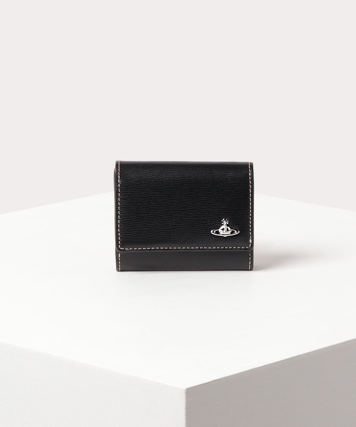 インサイドカラー 三つ折り財布(ブラック)（メンズ）（VWK505）｜財布・レザーグッズすべて(三つ折り財布)｜【公式通販】ヴィヴィアン・ウエストウッド（Vivienne  Westwood）