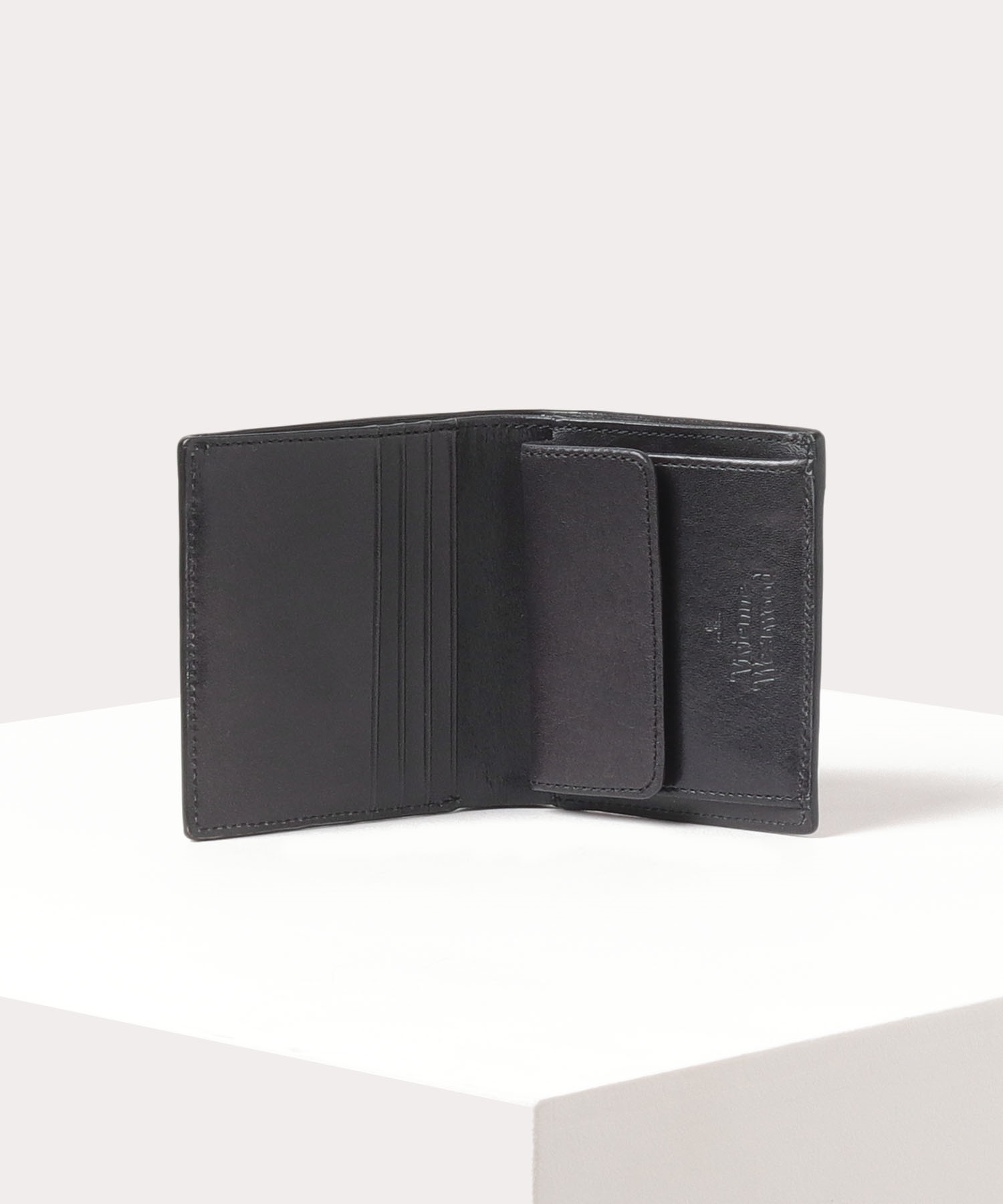 コッパー 二つ折りミニ財布(ブラック)（メンズ）（VWK513）｜財布 