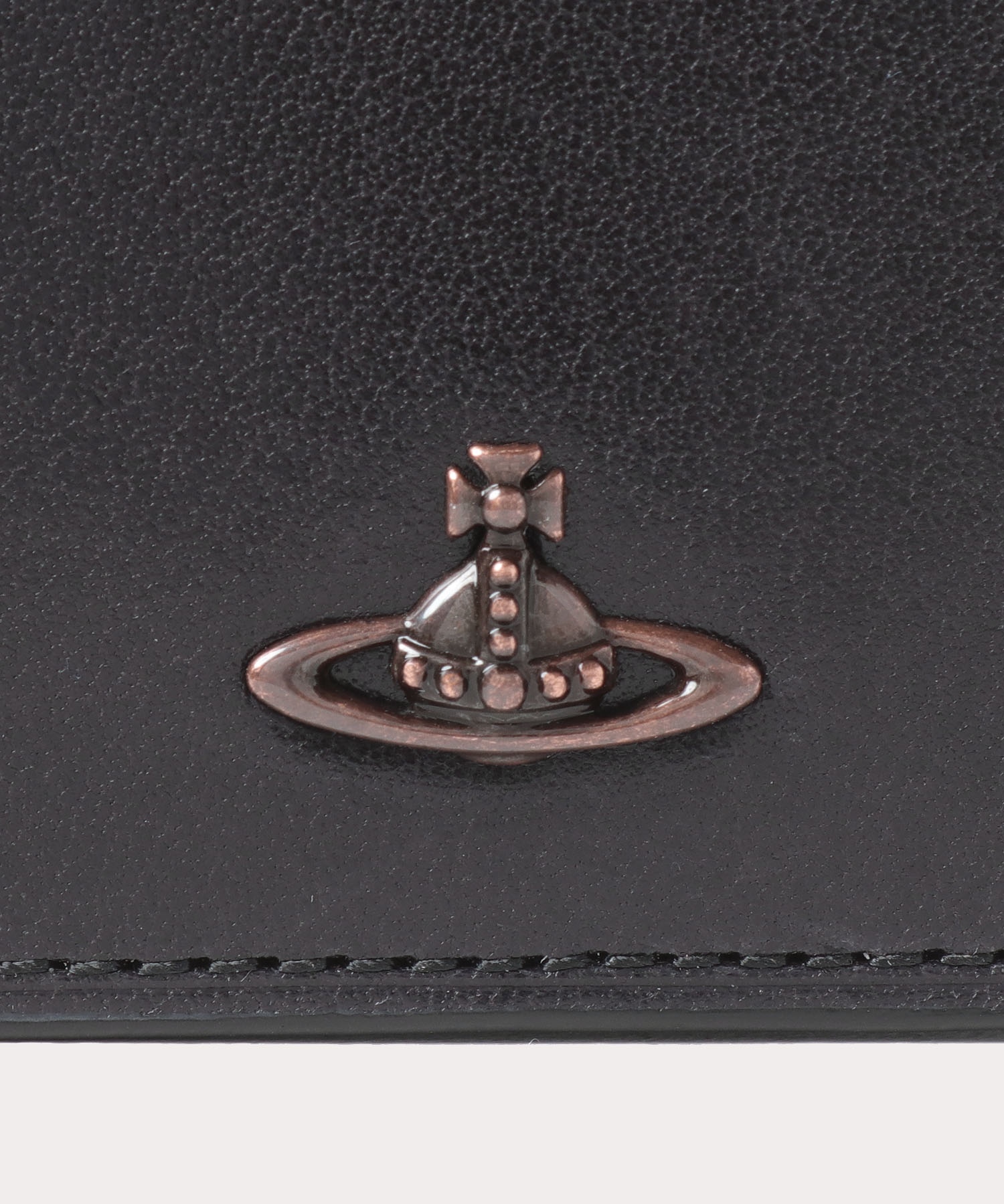 コッパー 二つ折りミニ財布(ブラック)（メンズ）（VWK513）｜財布 