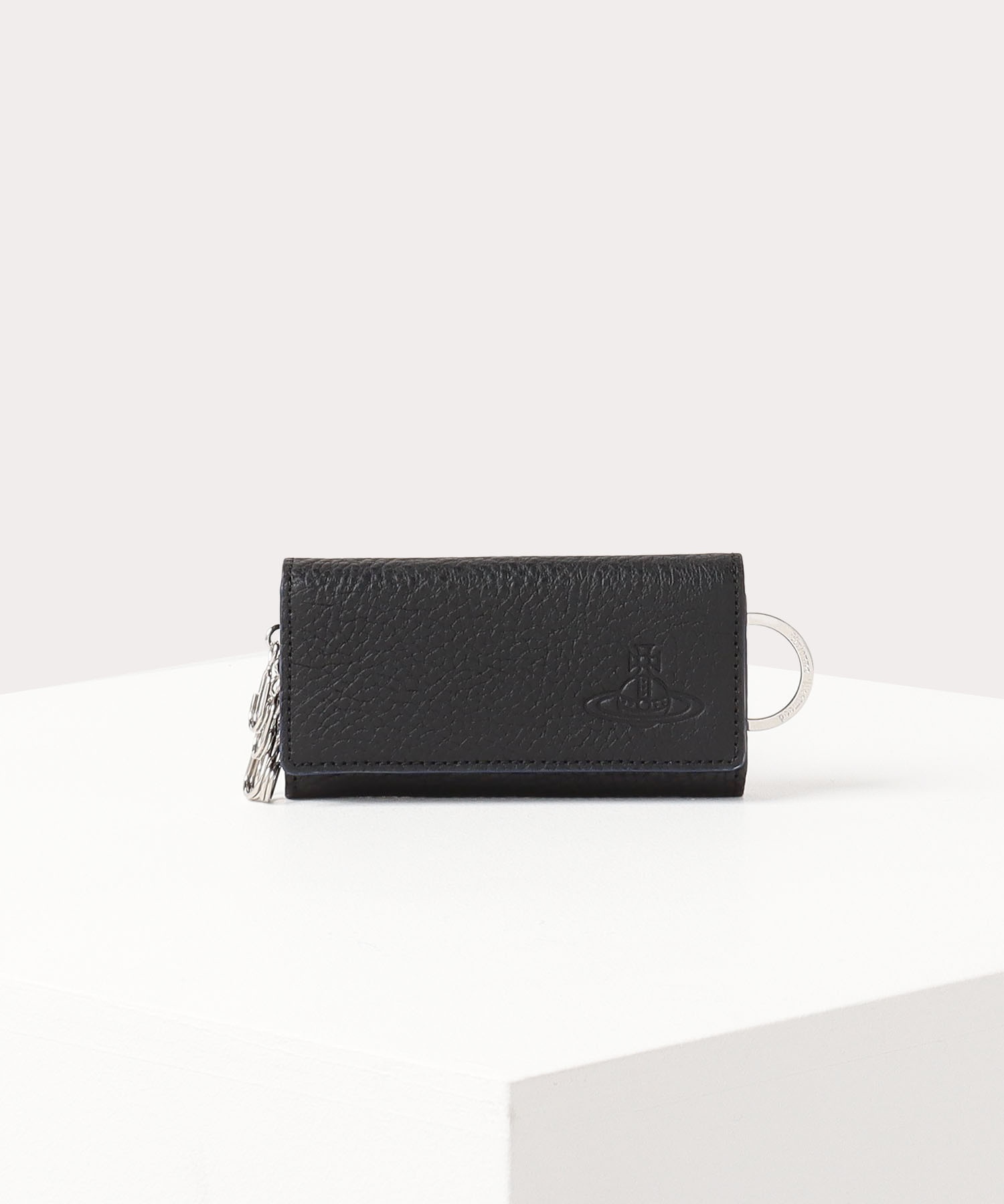 エッジカラー キーケース(ブラック)（メンズ）（VWK710）｜財布