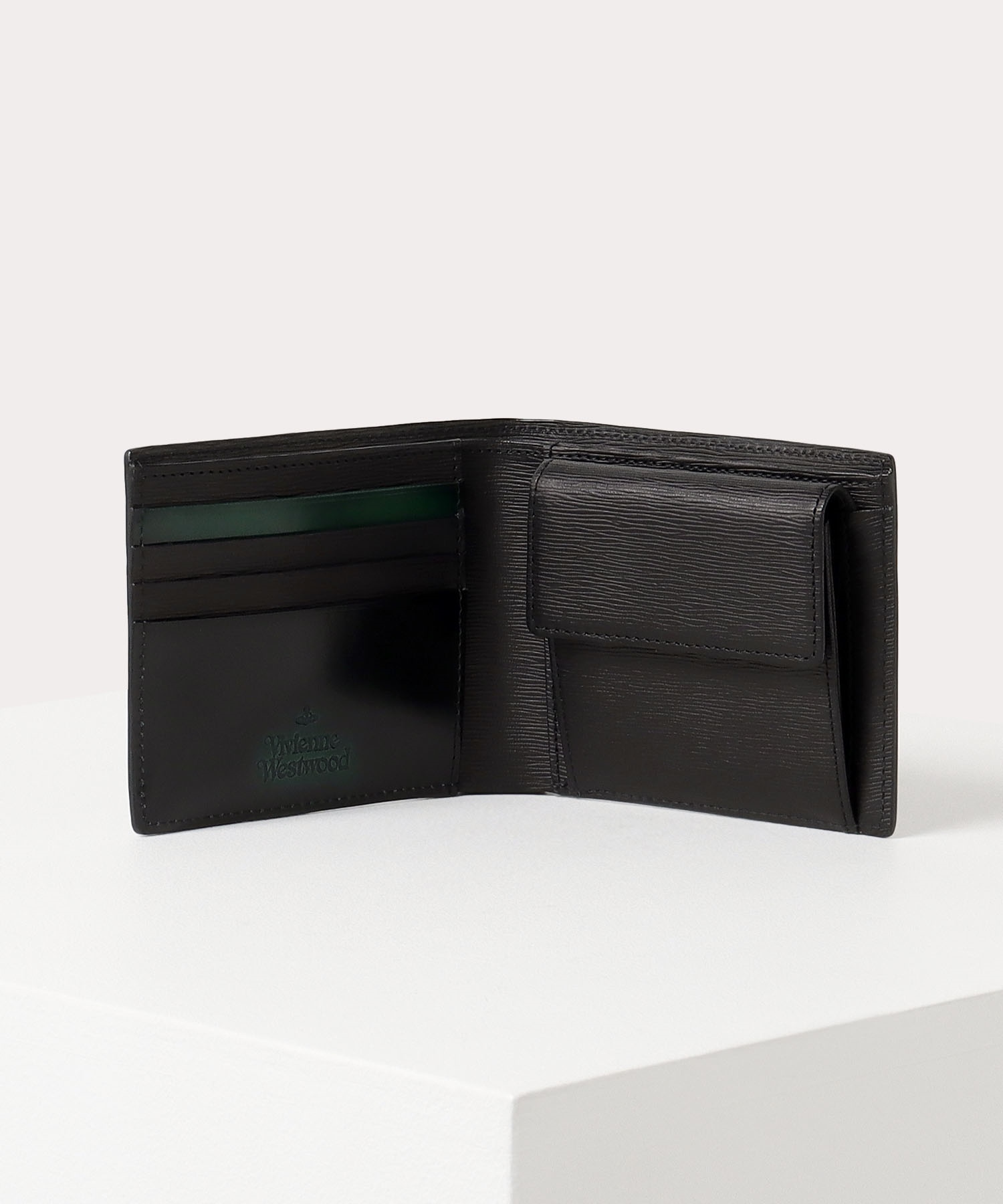 オンライン限定 ADVAN 二つ折り財布(グリーン)（メンズ）（VWK403GR
