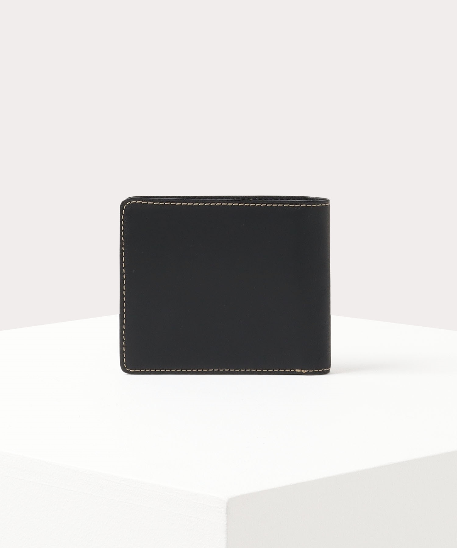 ORB STARS 二つ折り財布(ブラック)（メンズ）（VWK782）｜財布・レザー