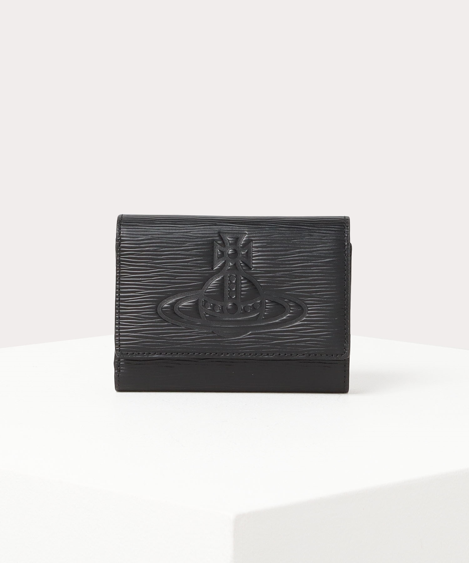 フロウ 三つ折り財布(ブラック)（メンズ）（VWK843）｜財布・レザー